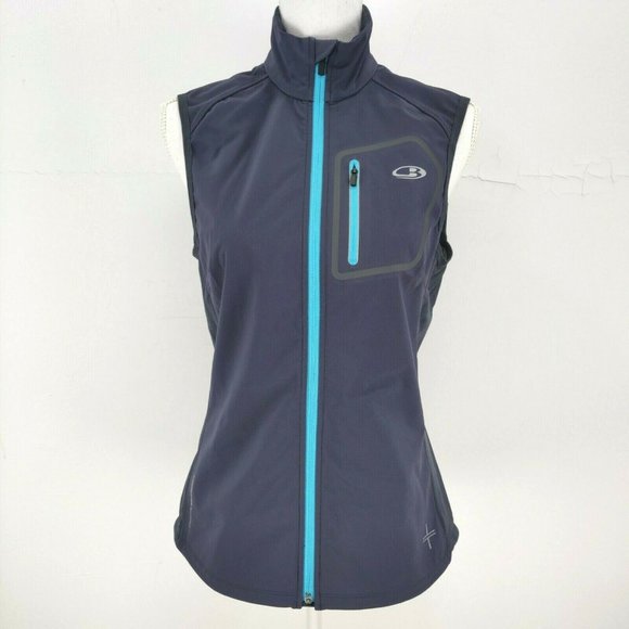 Icebreaker Merino GT Softshell Women's Size M Full Zip Pockets